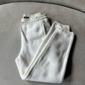 Allbirds Fluff Collection Fleece Pant - White Size M